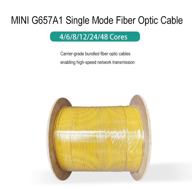 G657A1 FTTH Indoor Cable Fiber 3.0mm Simplex