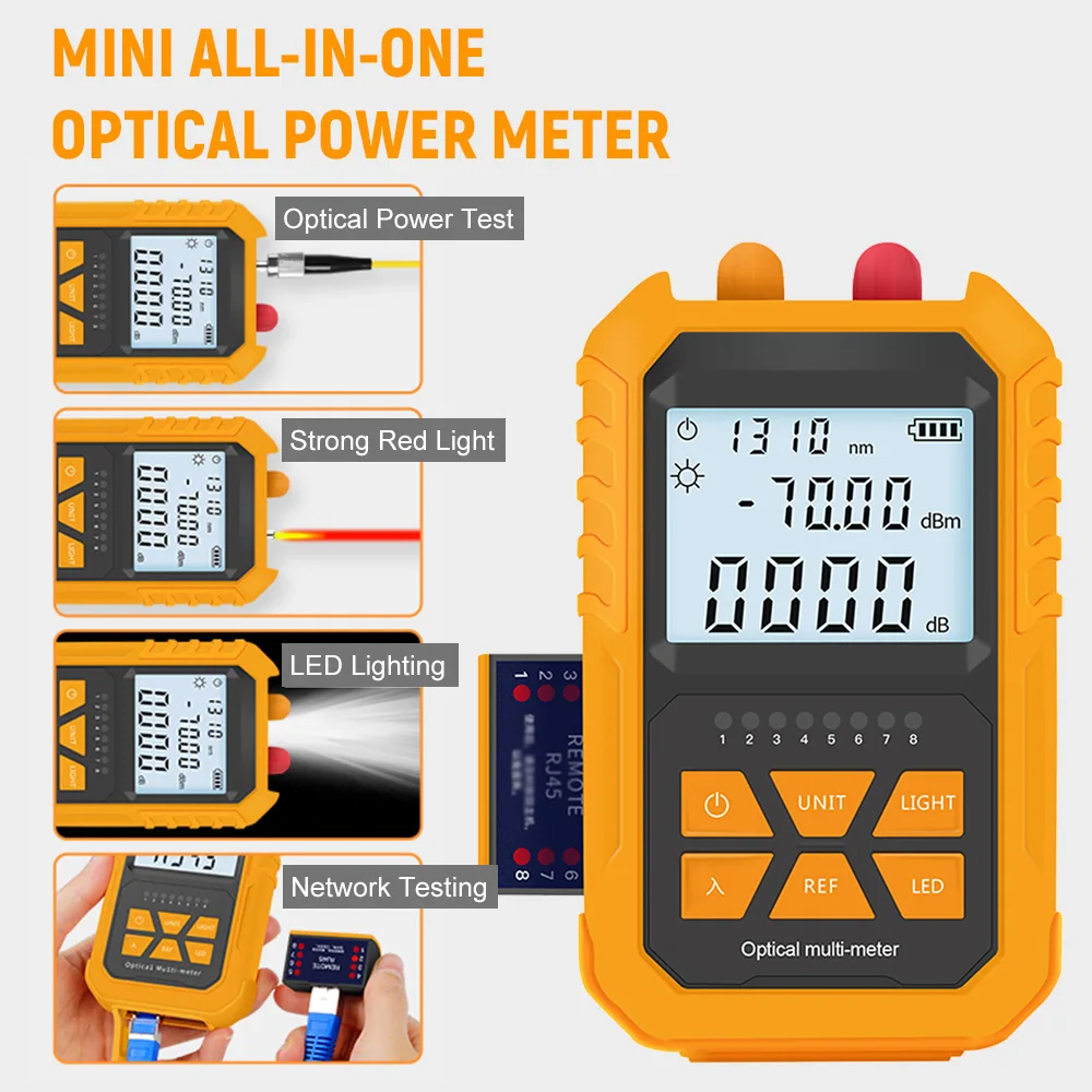 Y3 4 in 1 OPM+VFL Multimeter