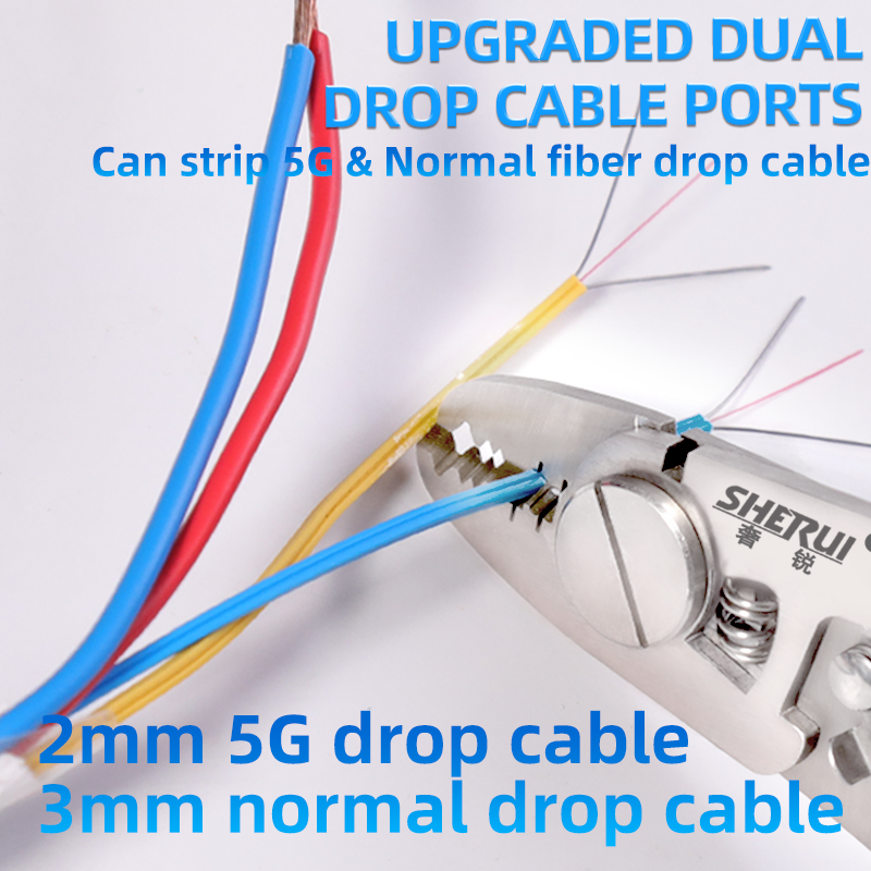 P8 Fiber stripper 6-in-1 function