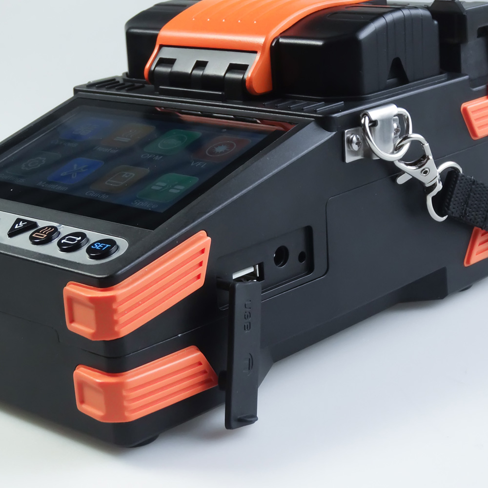 New SR-300S Fusion Splicer Auto Preheating Touch Screen with OPM&VFL