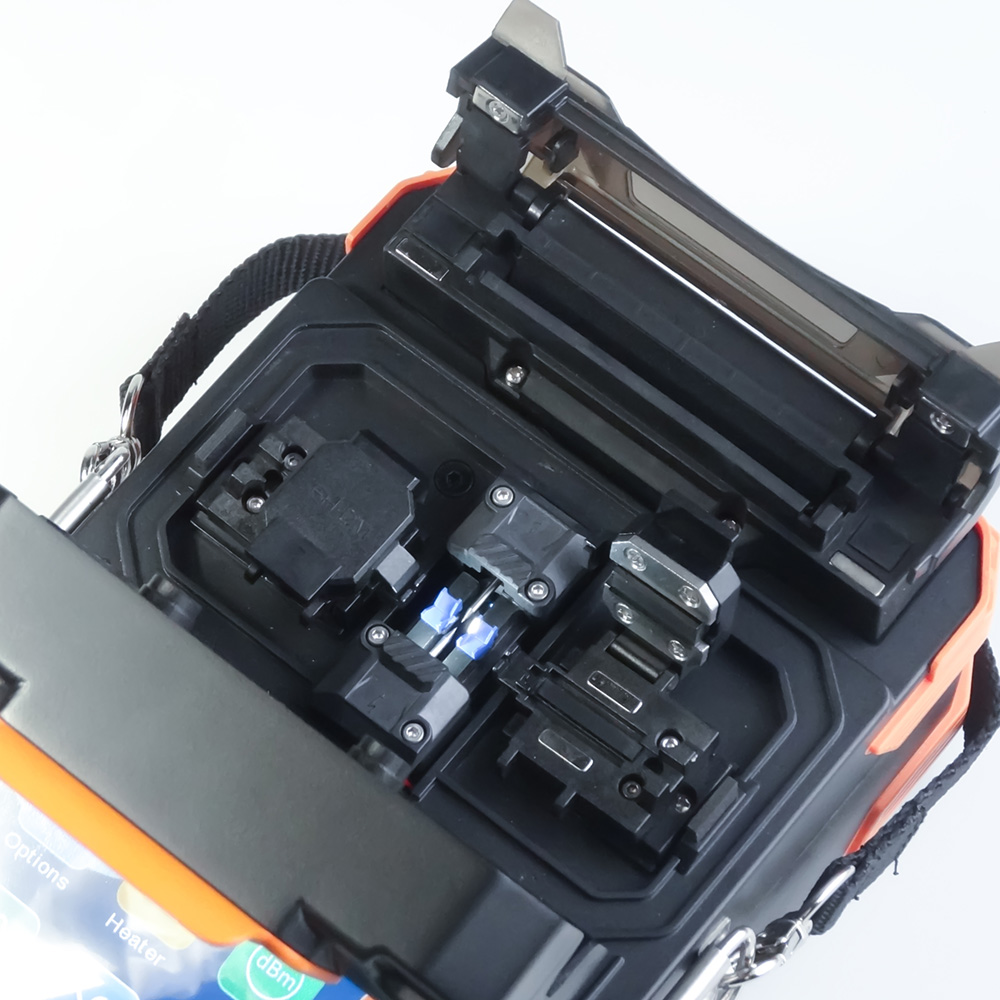 New SR-300S Fusion Splicer Auto Preheating Touch Screen with OPM&VFL